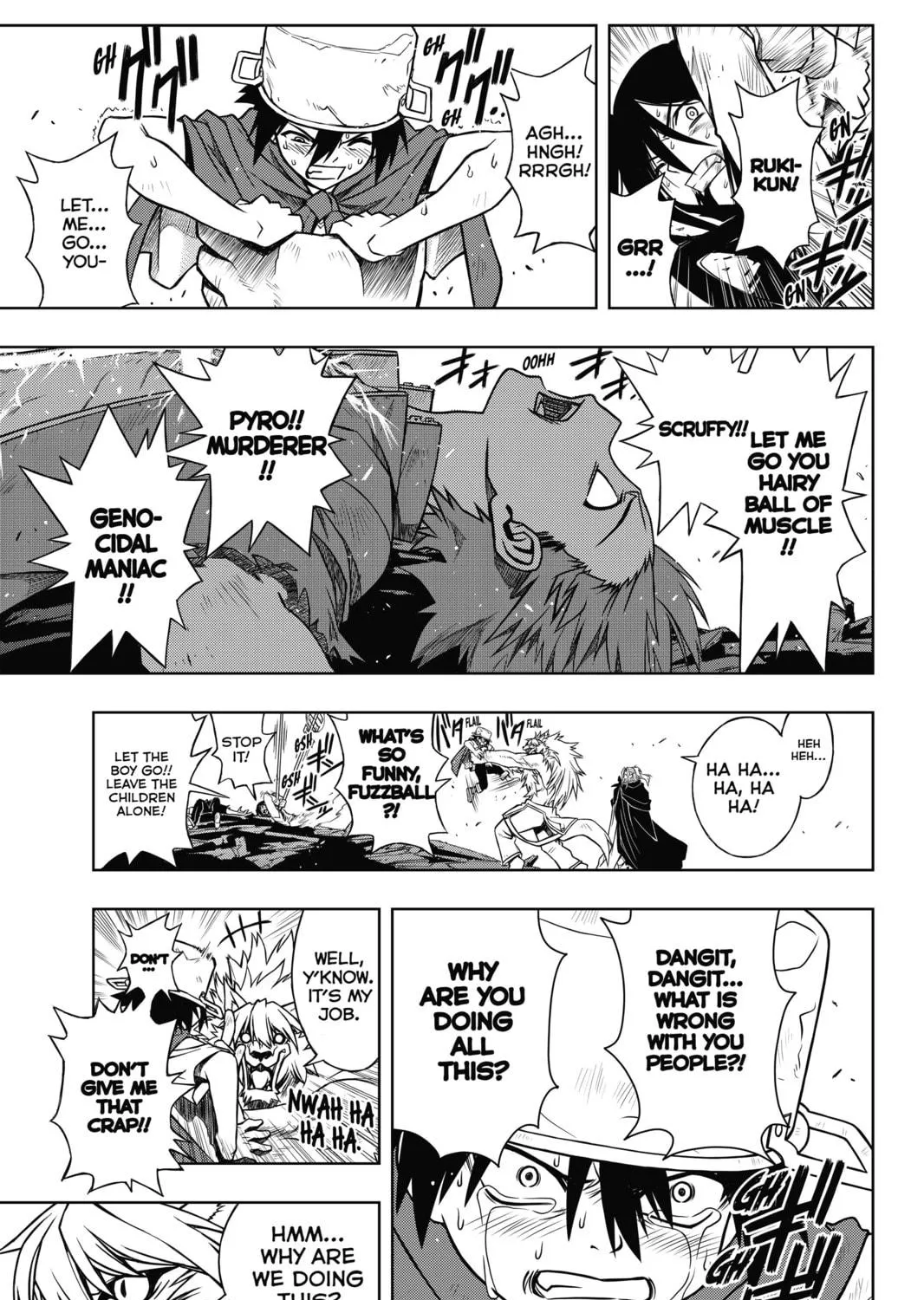 Read UQ HOLDER! chapter 21 image 8 on Lezhin