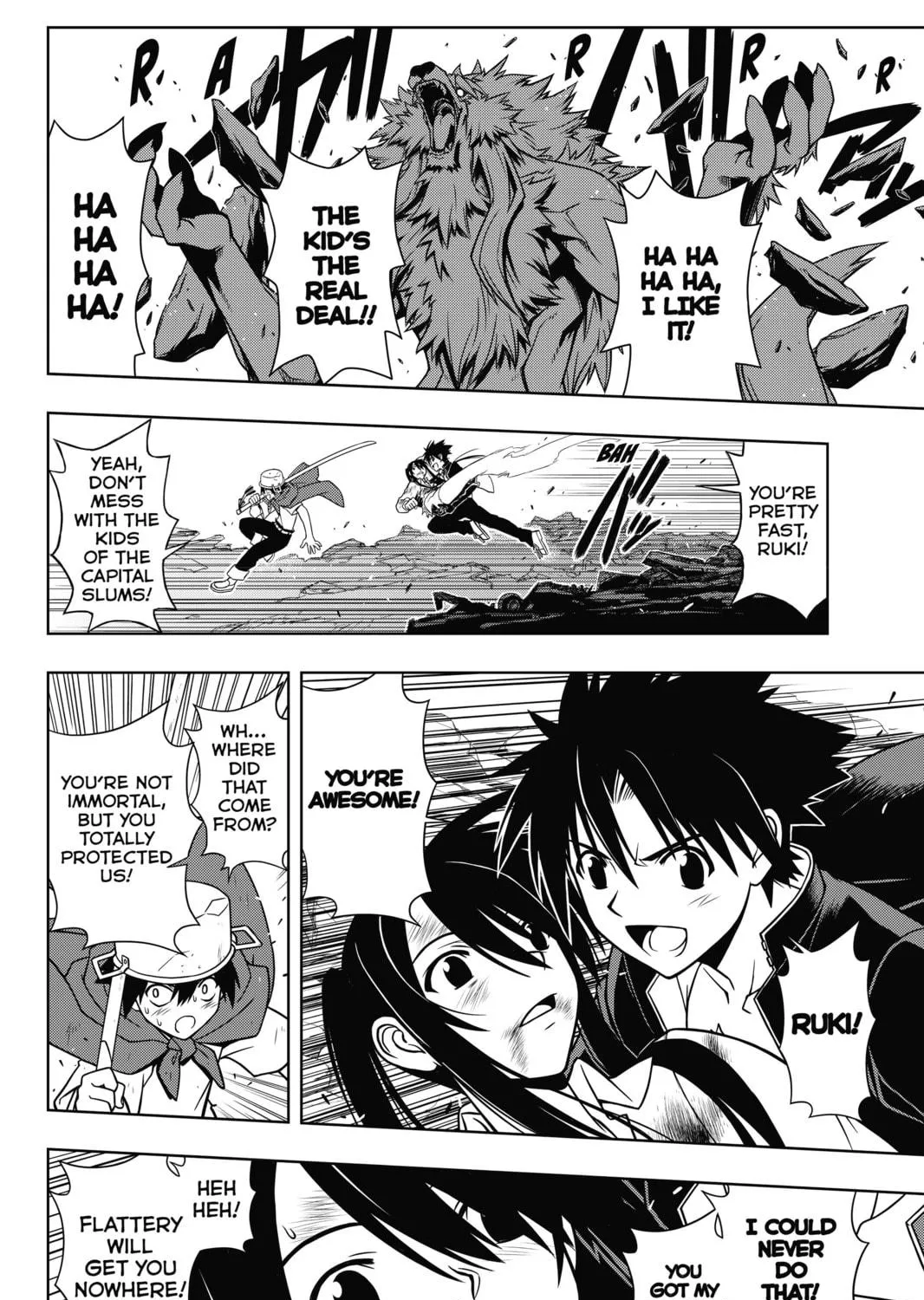 Read UQ HOLDER! chapter 22 image 10 on Lezhin