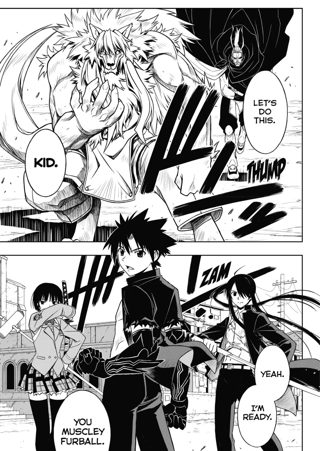 Read UQ HOLDER! chapter 22 image 20 on Lezhin