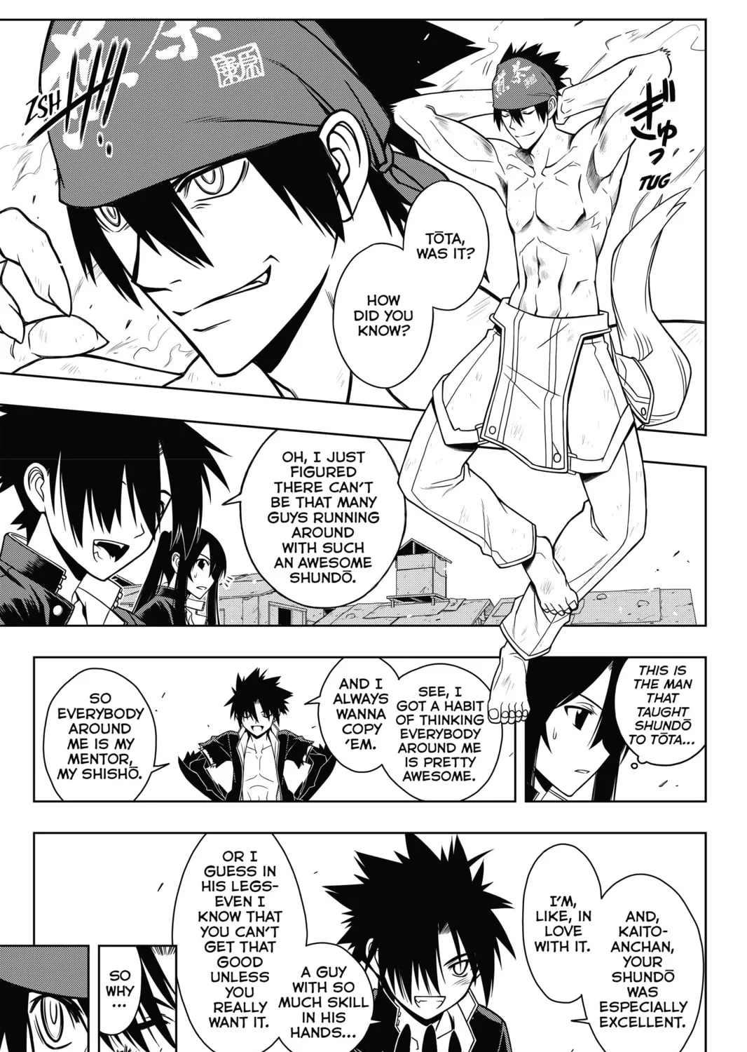 Read UQ HOLDER! chapter 22 image 24 on Lezhin