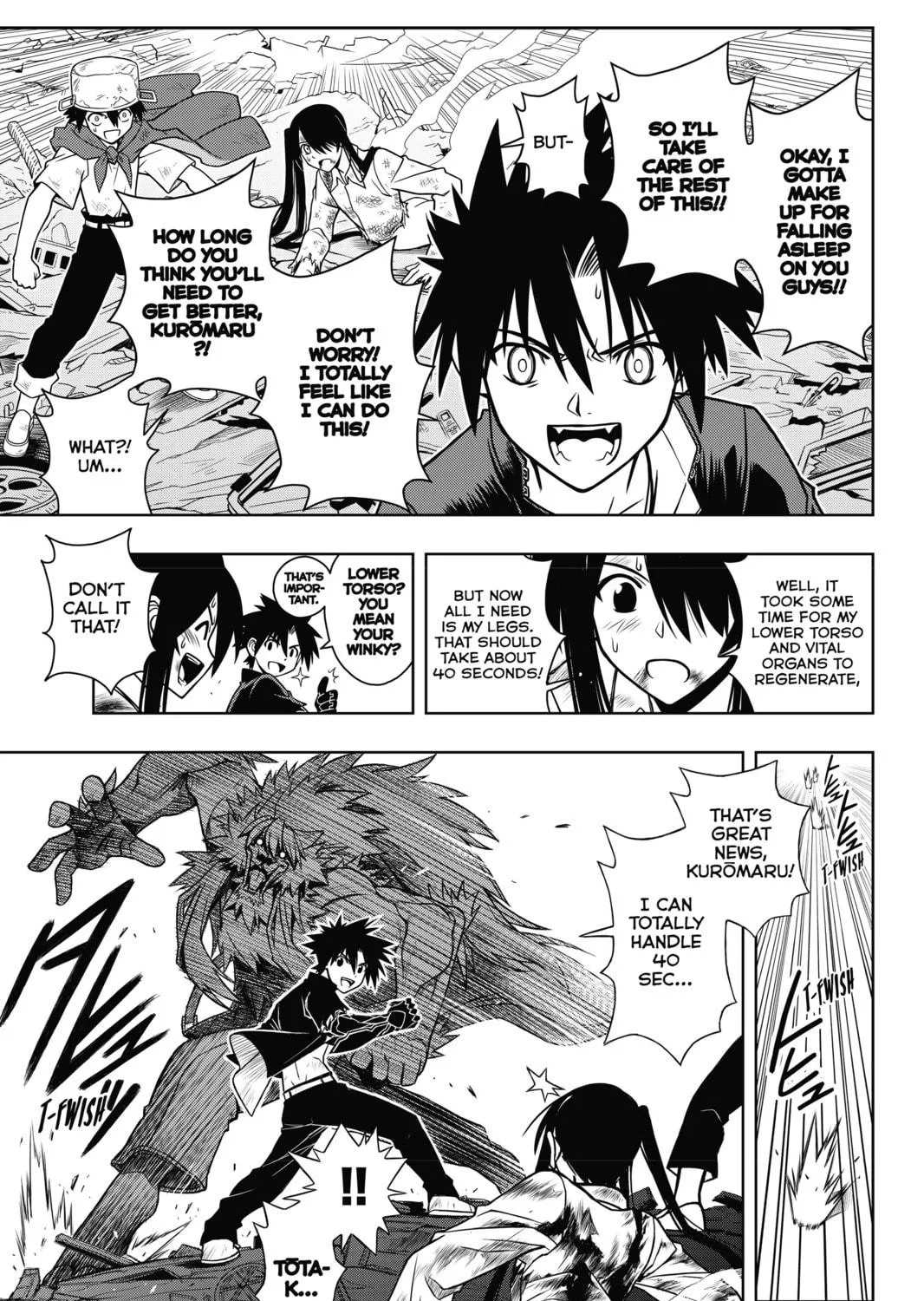 Read UQ HOLDER! chapter 22 image 4 on Lezhin