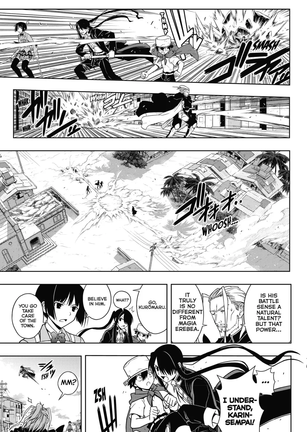 Read UQ HOLDER! chapter 23 image 14 on Lezhin