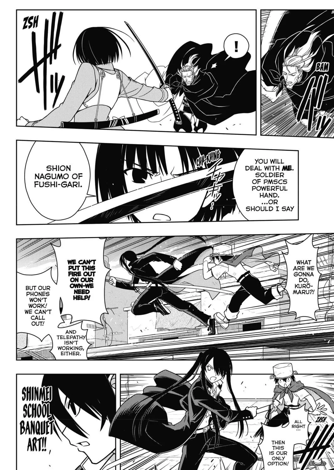 Read UQ HOLDER! chapter 23 image 16 on Lezhin
