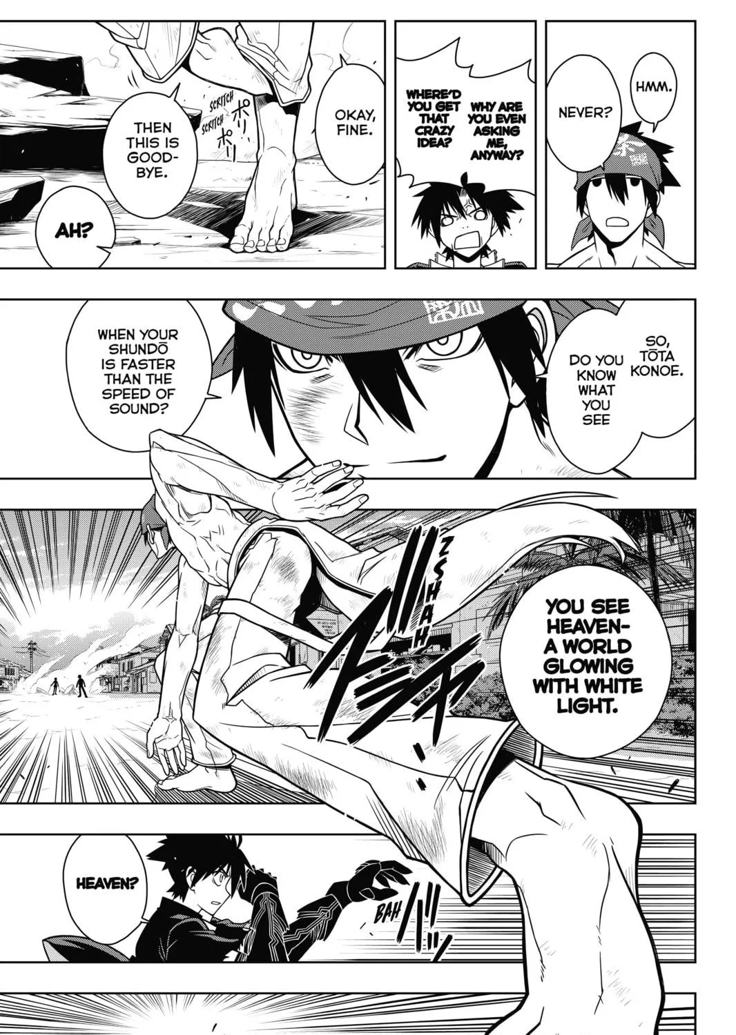 Read UQ HOLDER! chapter 23 image 22 on Lezhin
