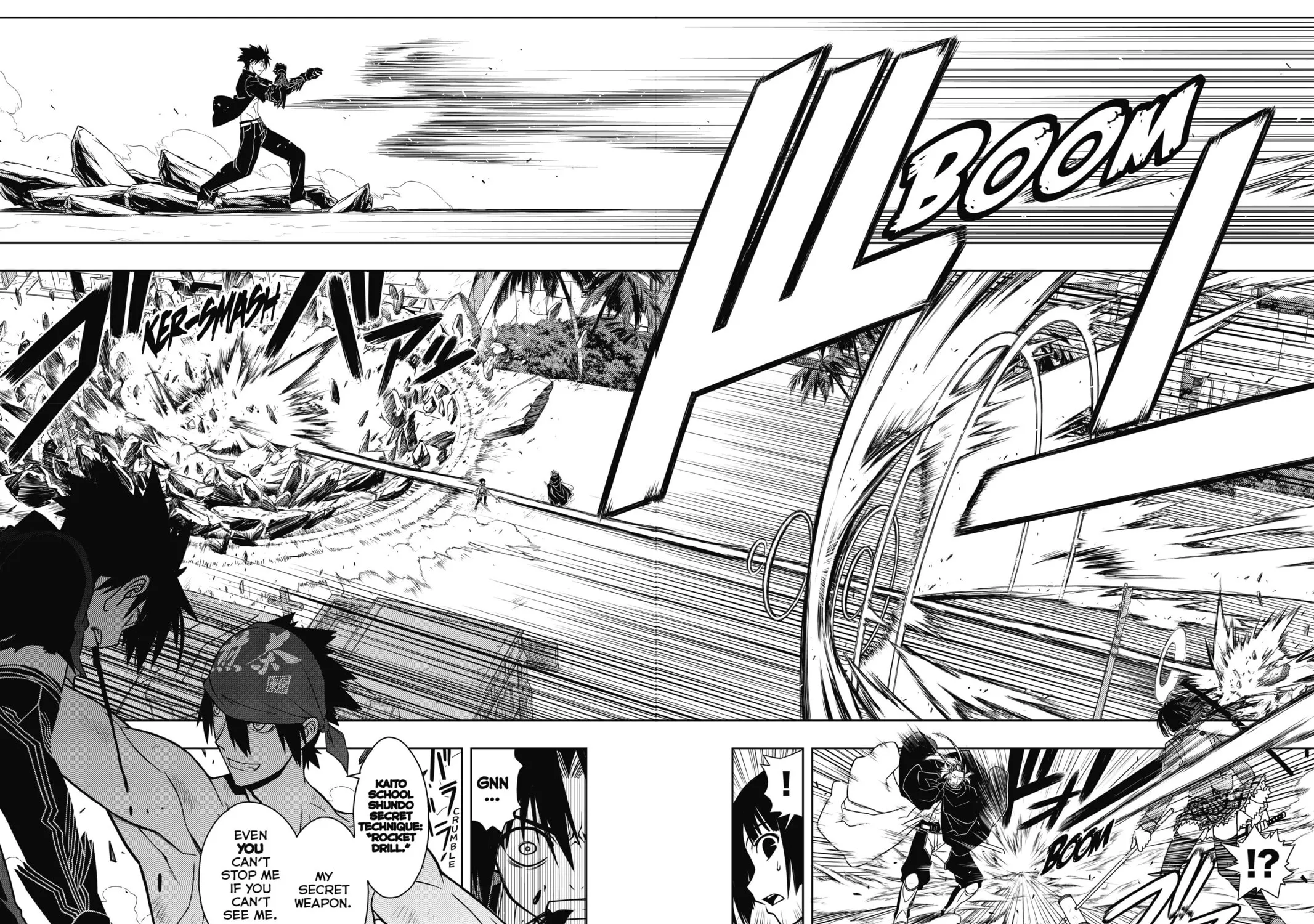 Read UQ HOLDER! chapter 23 image 24 on Lezhin