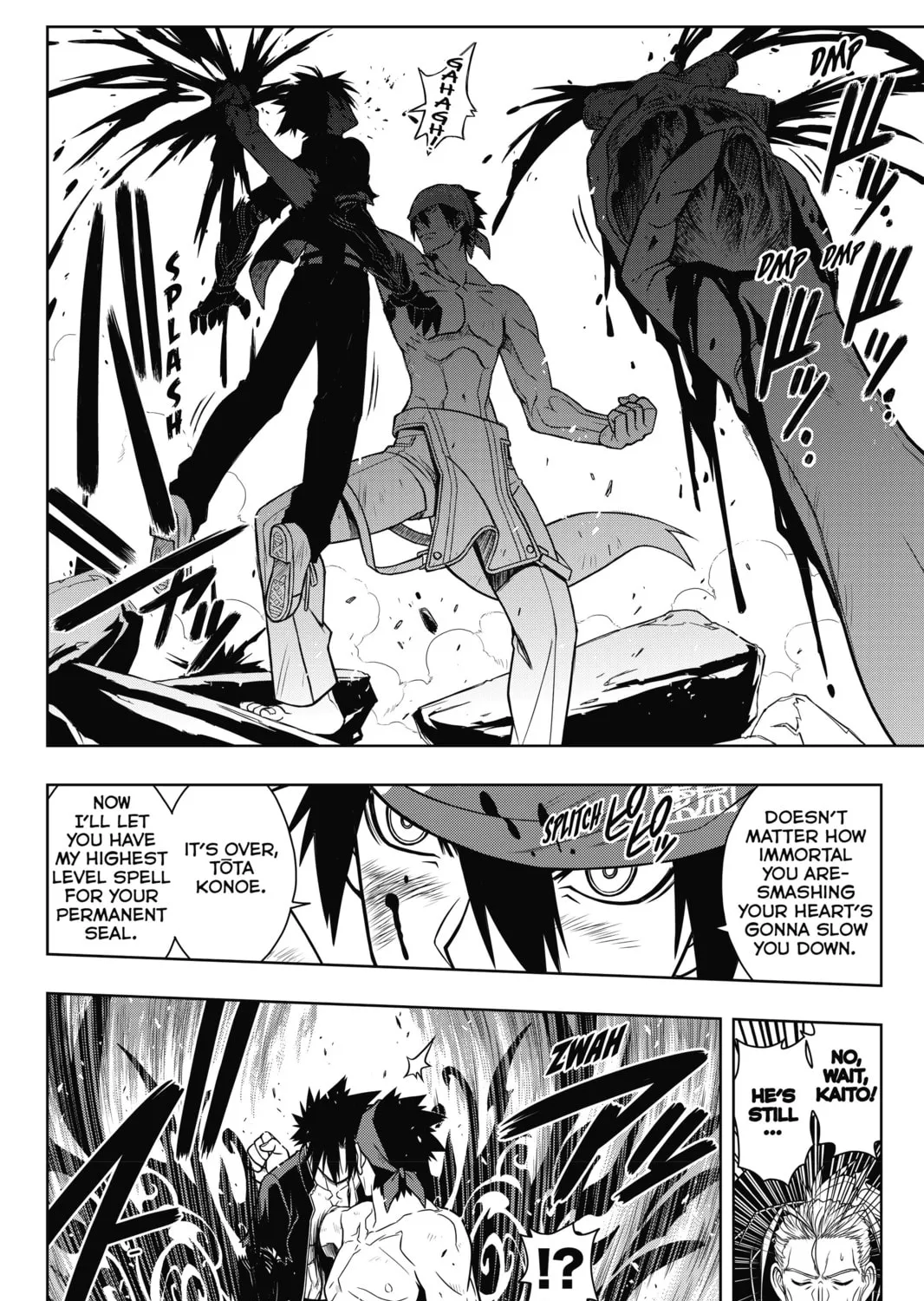 Read UQ HOLDER! chapter 23 image 26 on Lezhin