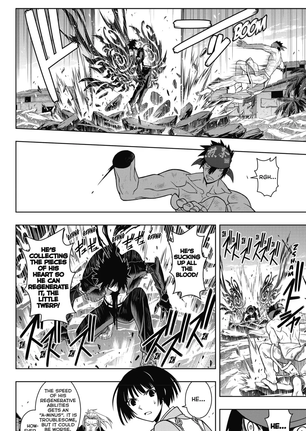 Read UQ HOLDER! chapter 24 image 2 on Lezhin