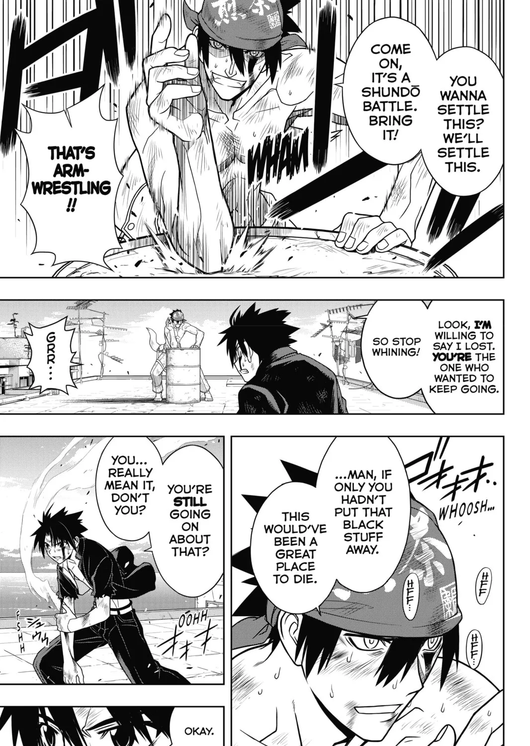 Read UQ HOLDER! chapter 25 image 12 on Lezhin