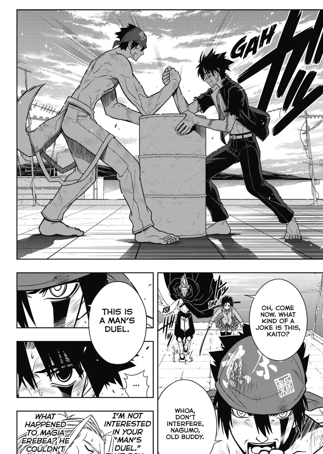 Read UQ HOLDER! chapter 25 image 14 on Lezhin