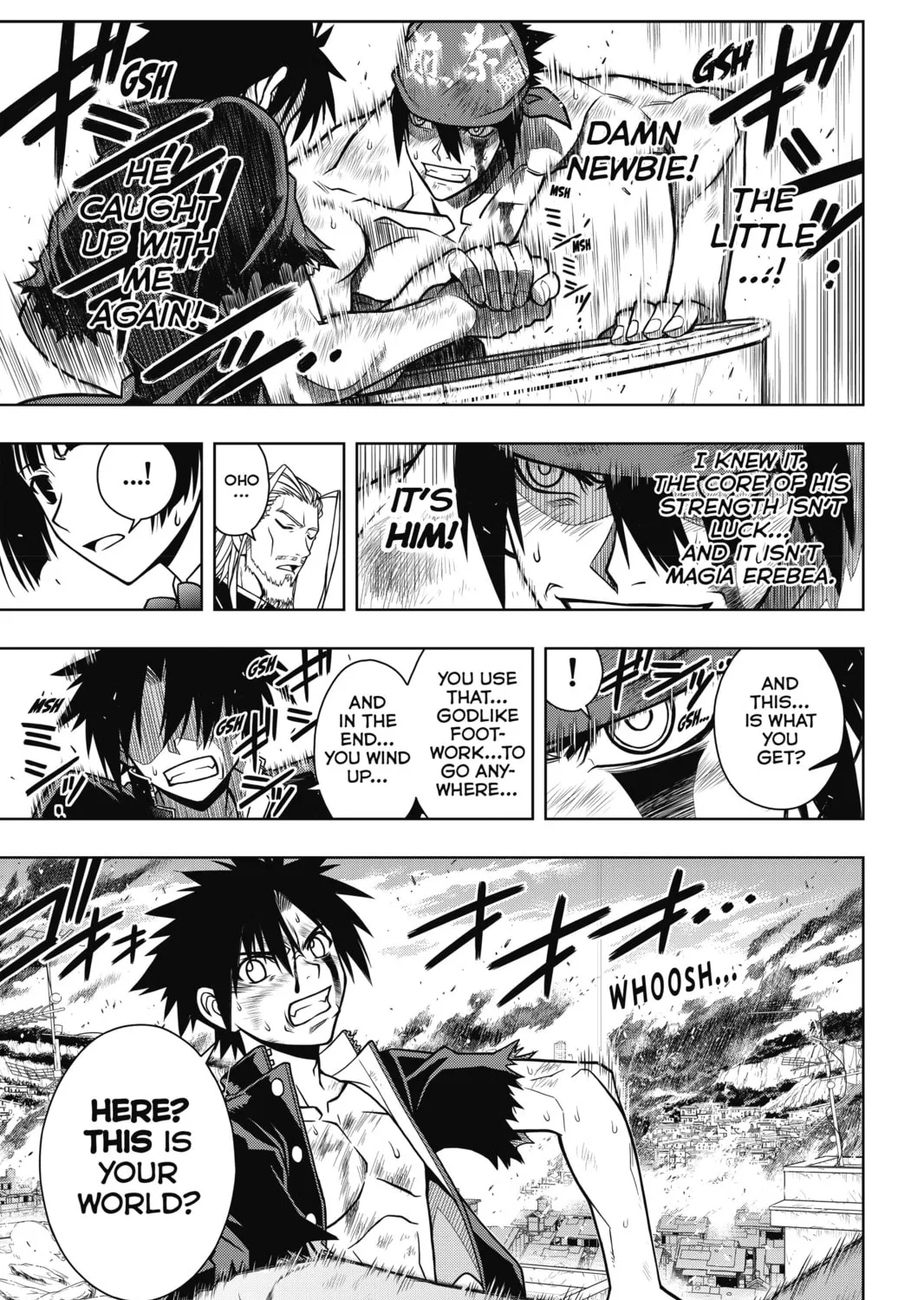 Read UQ HOLDER! chapter 25 image 20 on Lezhin