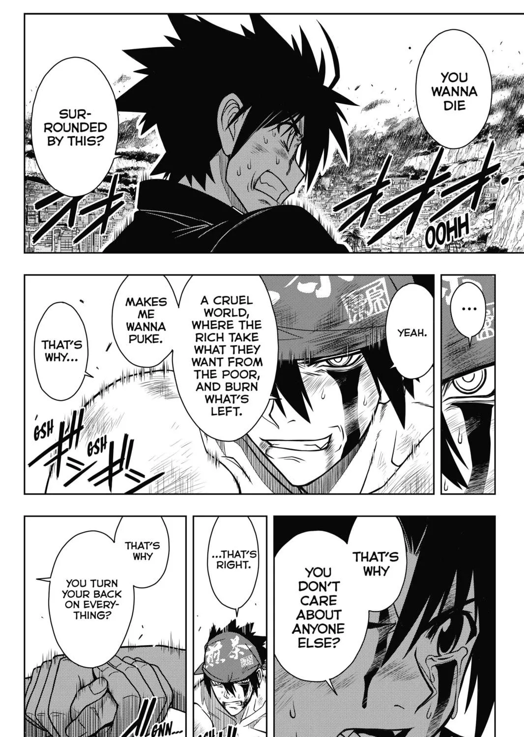 Read UQ HOLDER! chapter 25 image 22 on Lezhin