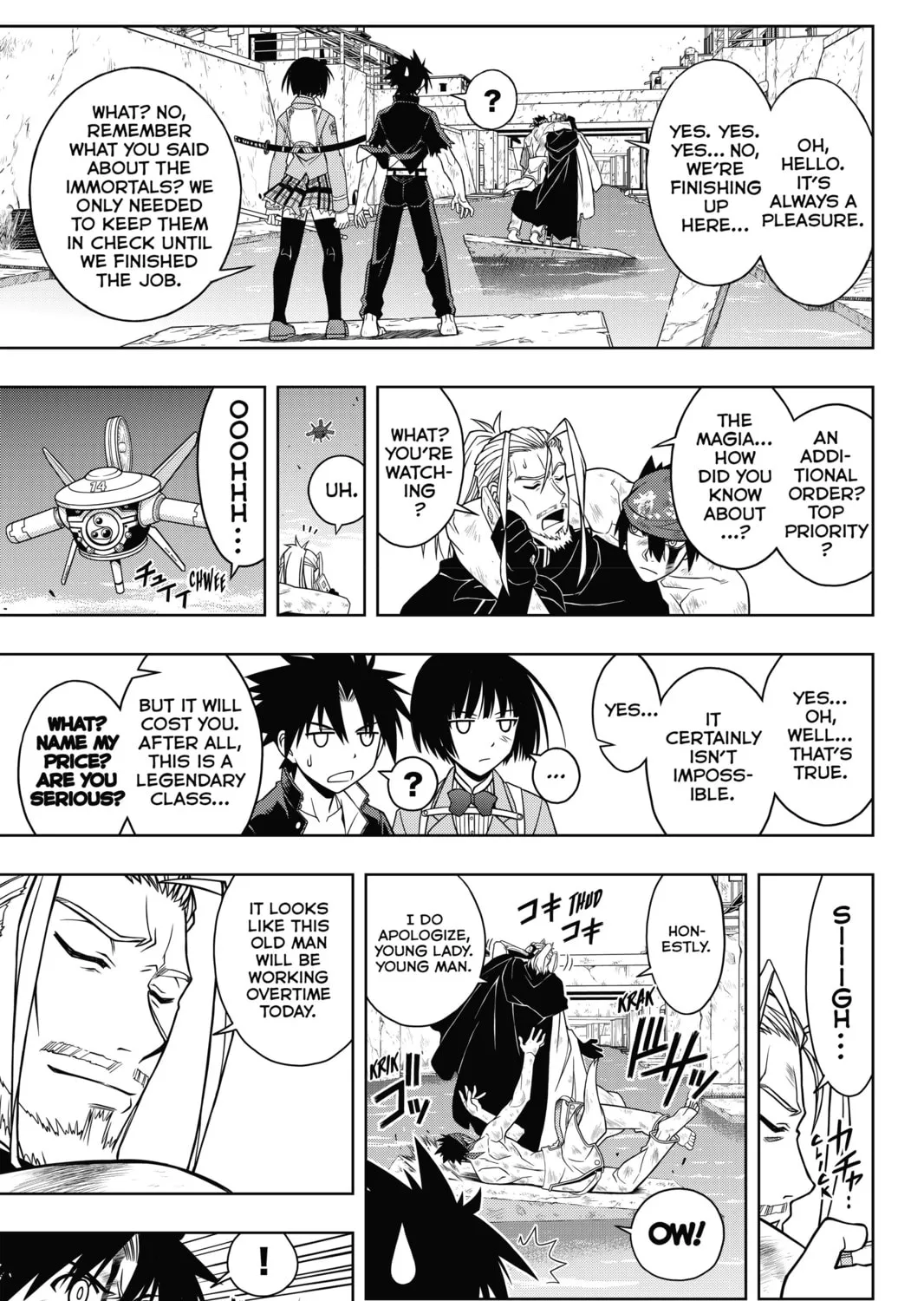 Read UQ HOLDER! chapter 26 image 12 on Lezhin
