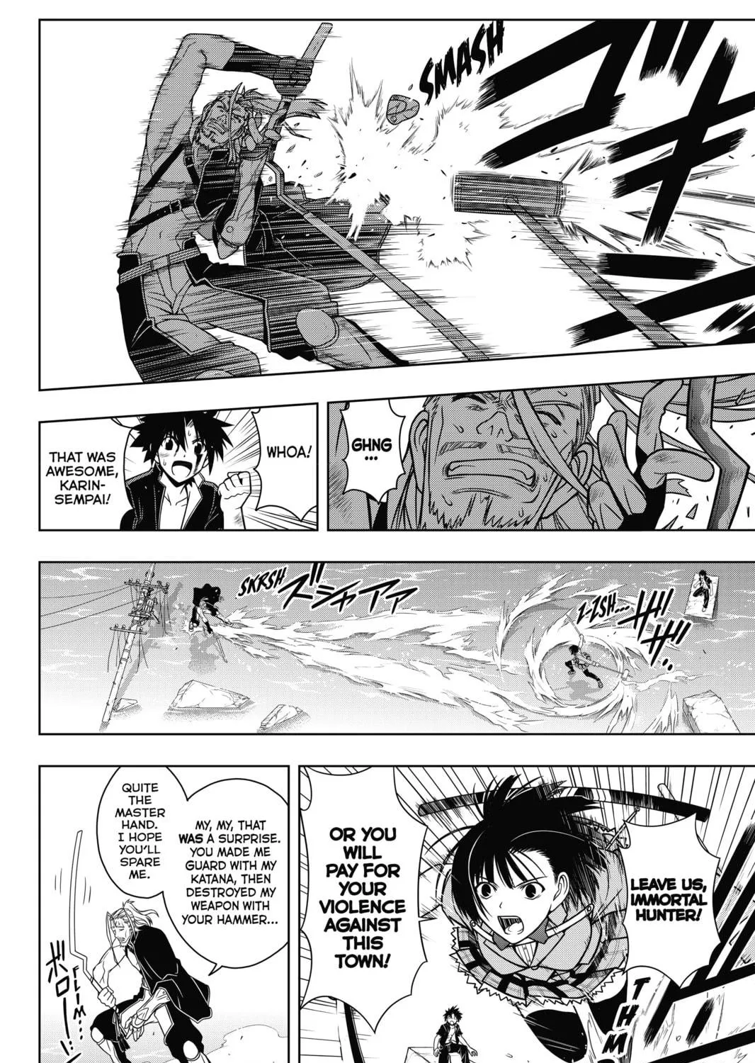 Read UQ HOLDER! chapter 26 image 22 on Lezhin