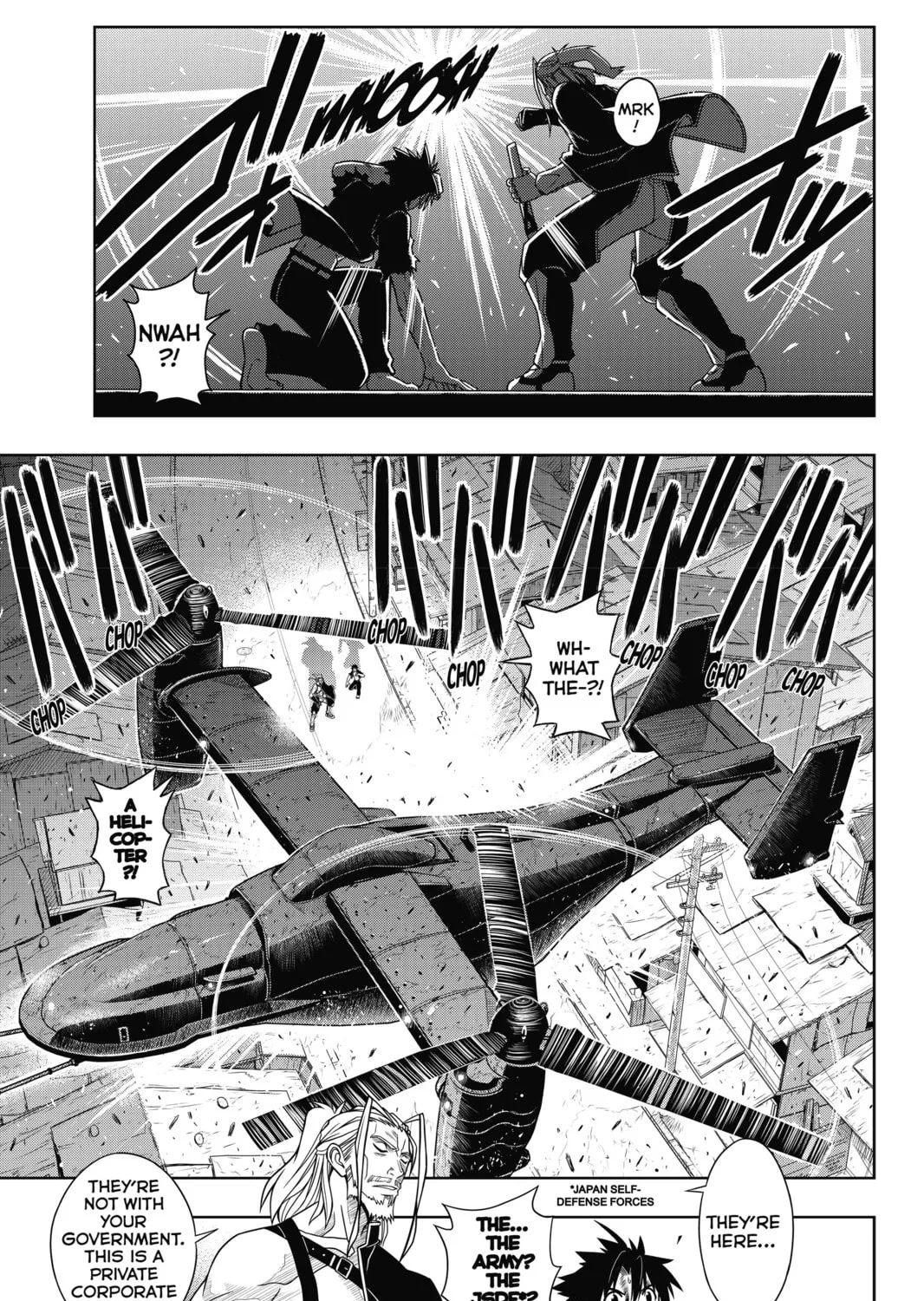Read UQ HOLDER! chapter 27 image 12 on Lezhin
