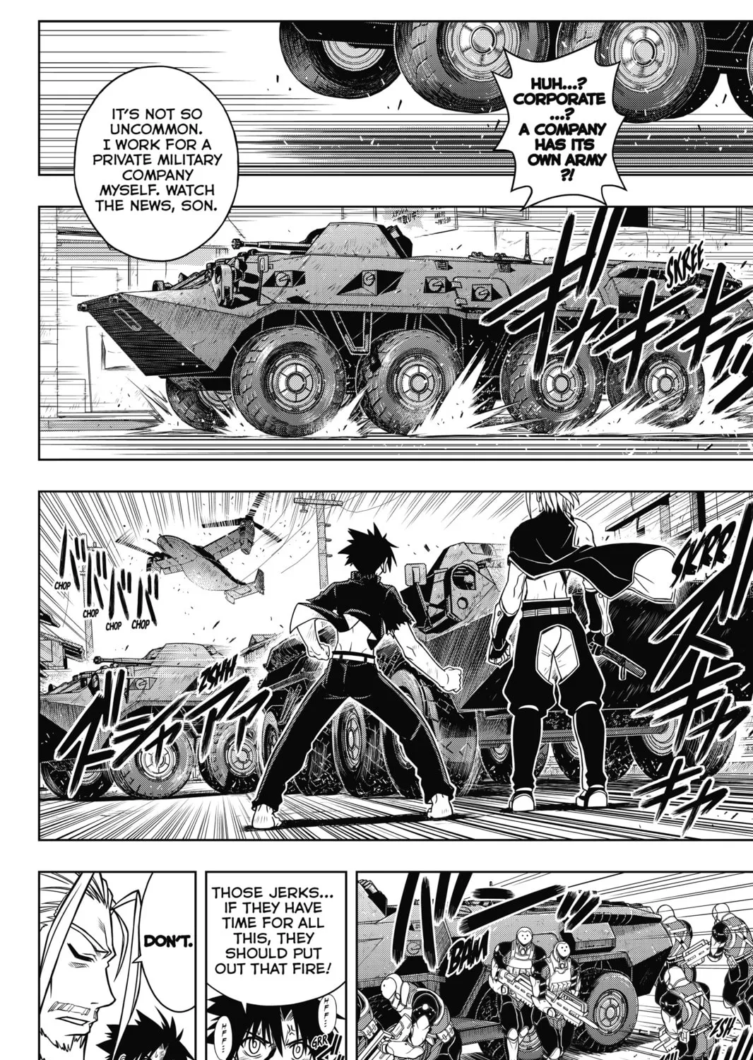 Read UQ HOLDER! chapter 27 image 14 on Lezhin
