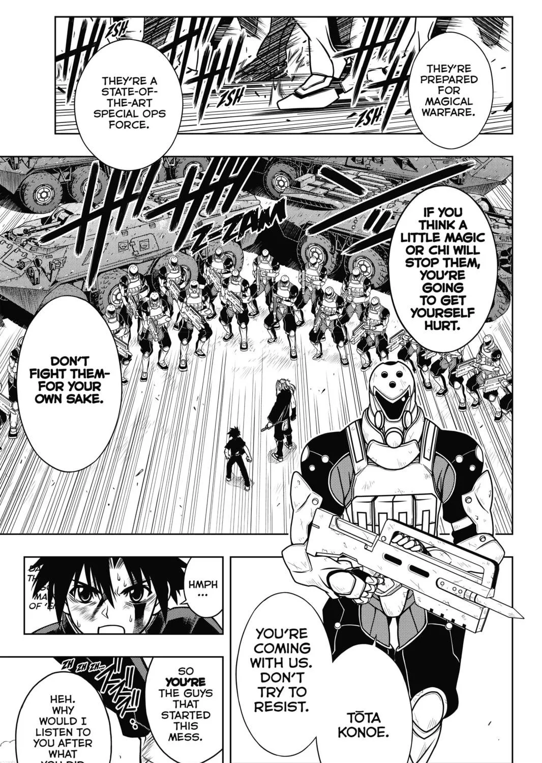 Read UQ HOLDER! chapter 27 image 16 on Lezhin