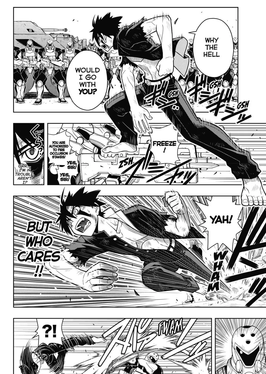 Read UQ HOLDER! chapter 27 image 18 on Lezhin