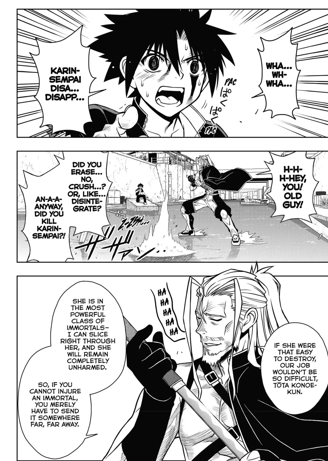 Read UQ HOLDER! chapter 27 image 2 on Lezhin