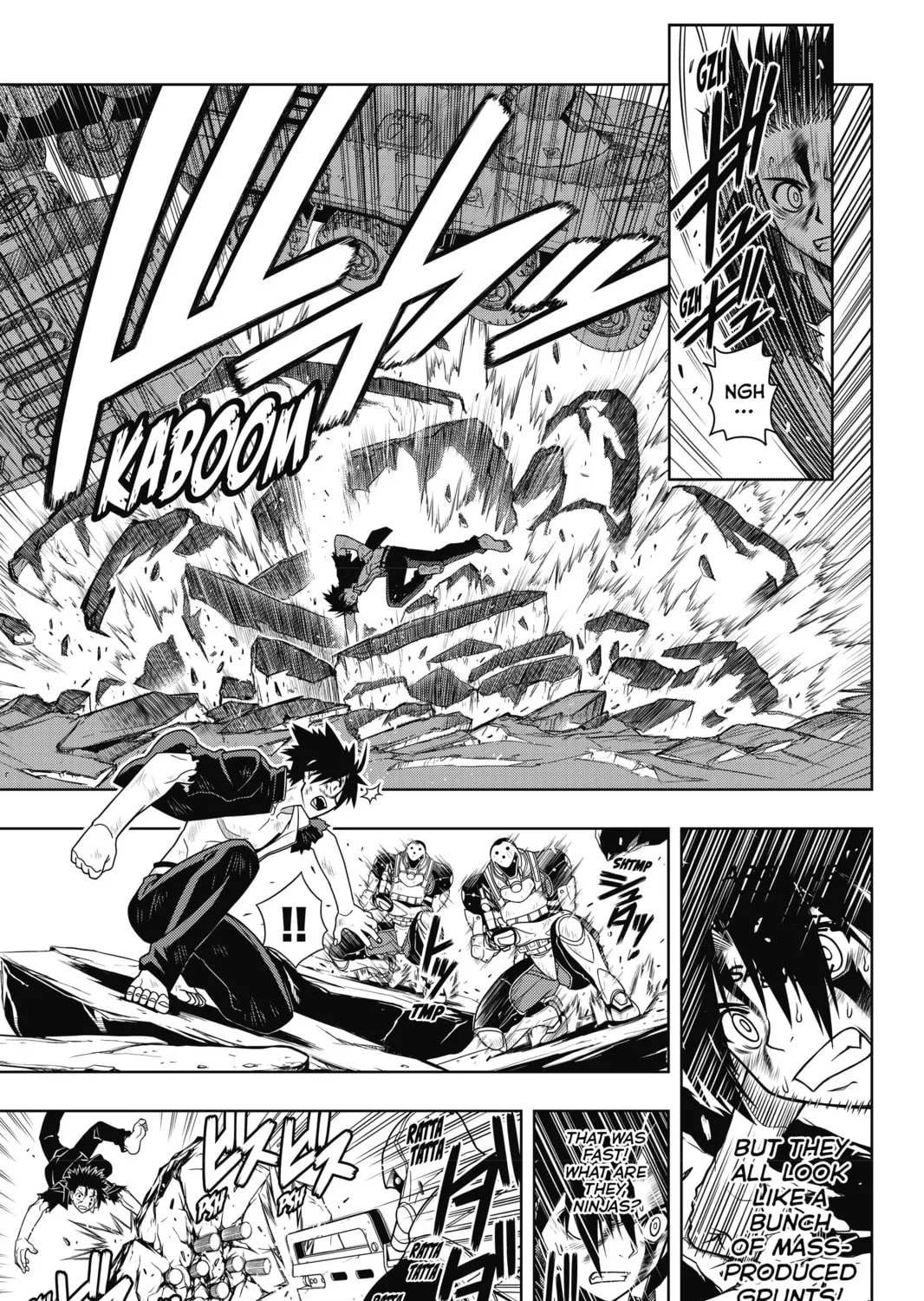 Read UQ HOLDER! chapter 27 image 20 on Lezhin