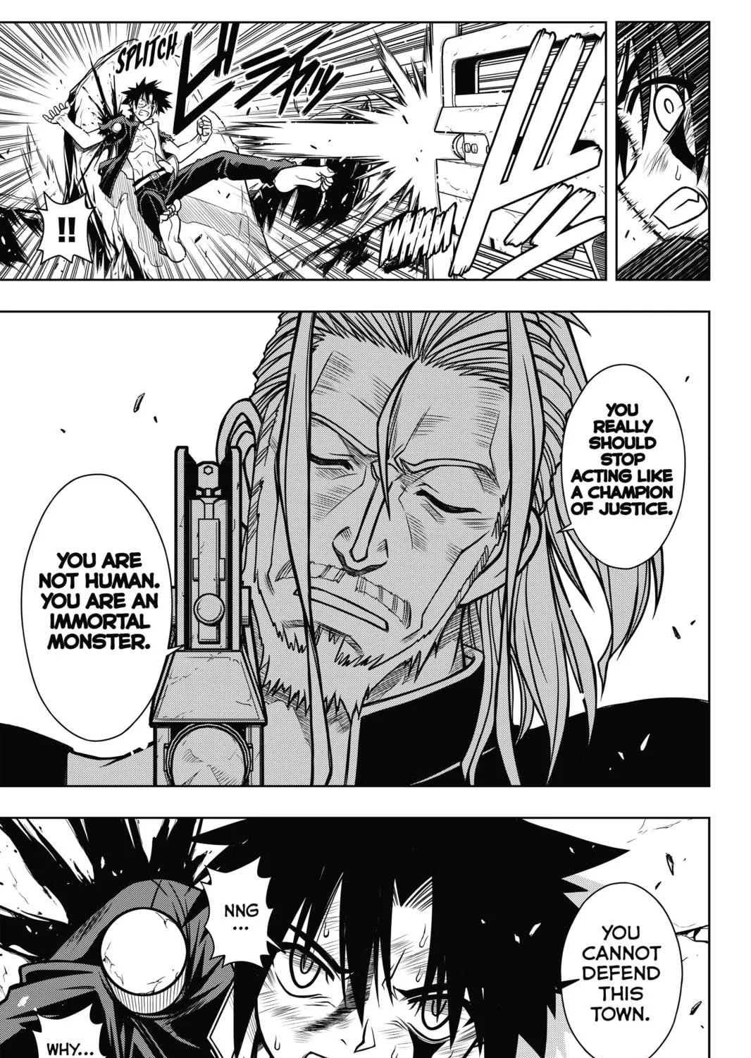 Read UQ HOLDER! chapter 27 image 28 on Lezhin