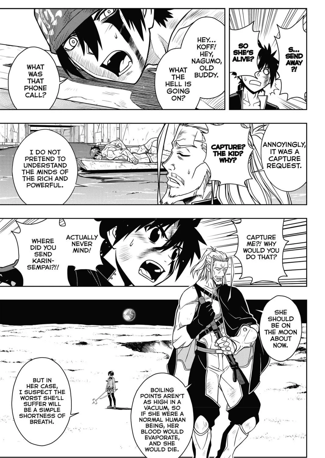 Read UQ HOLDER! chapter 27 image 4 on Lezhin