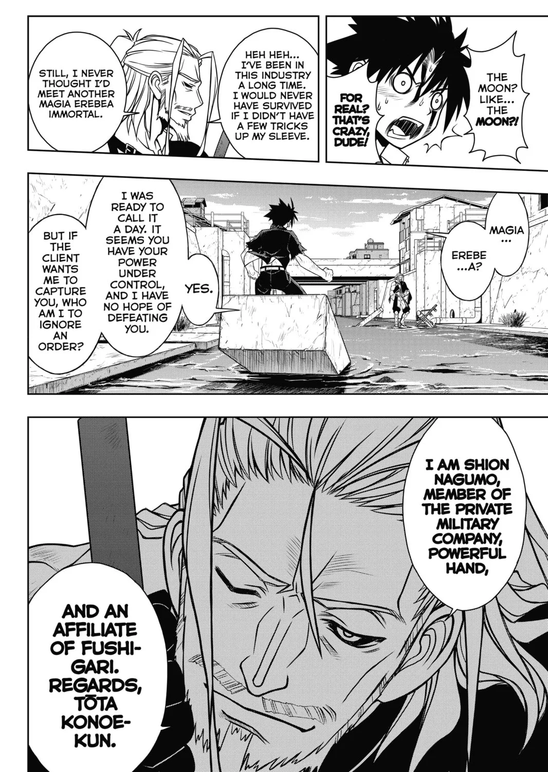 Read UQ HOLDER! chapter 27 image 6 on Lezhin