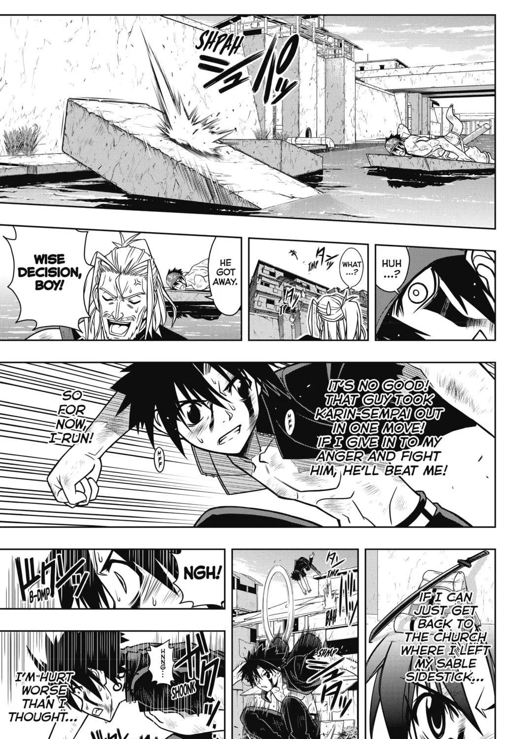 Read UQ HOLDER! chapter 27 image 8 on Lezhin