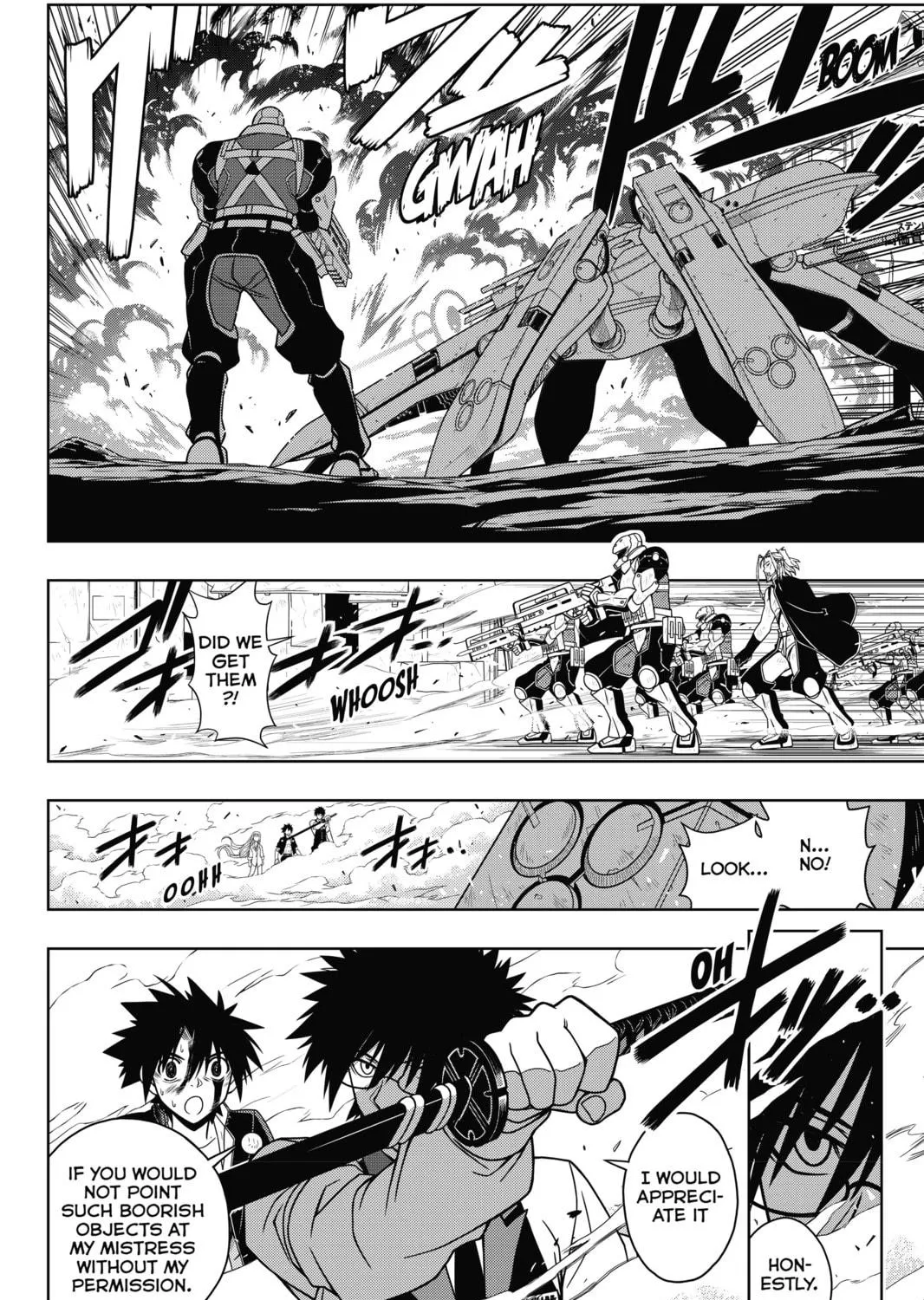 Read UQ HOLDER! chapter 28 image 18 on Lezhin