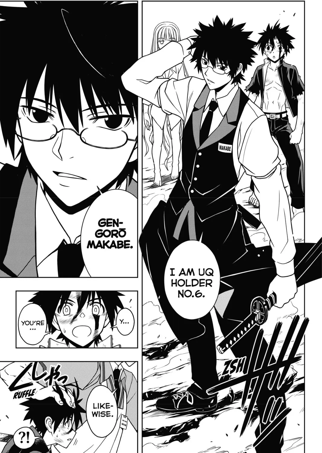 Read UQ HOLDER! chapter 28 image 20 on Lezhin