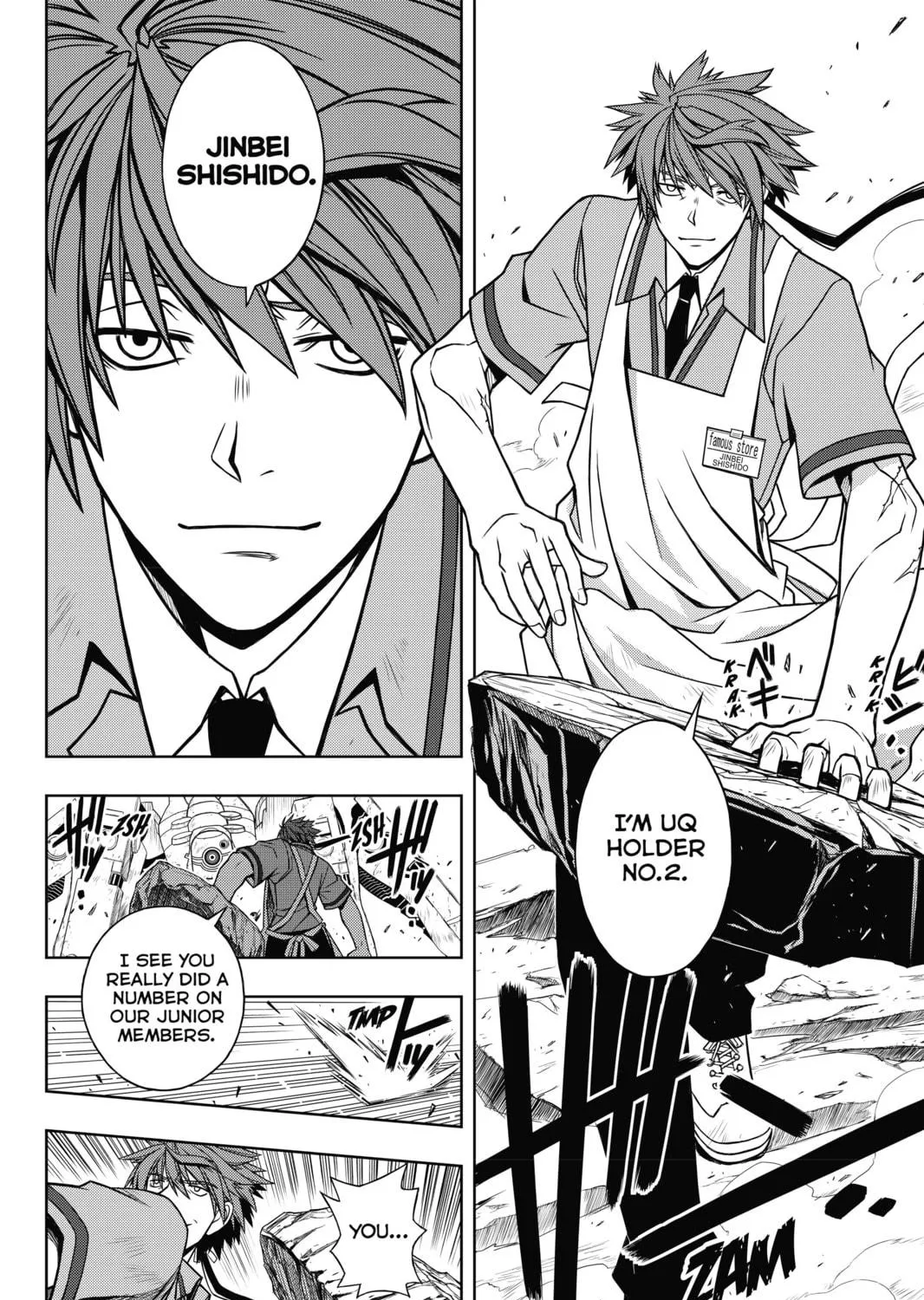 Read UQ HOLDER! chapter 28 image 22 on Lezhin