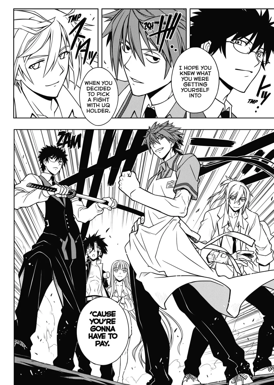 Read UQ HOLDER! chapter 28 image 30 on Lezhin