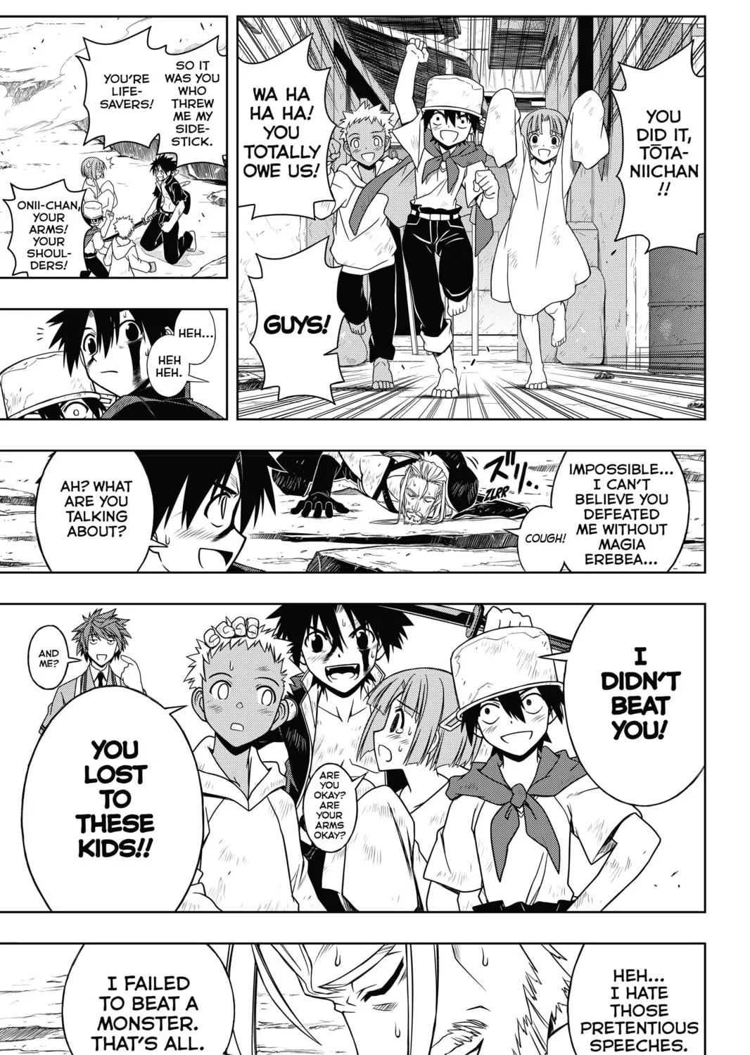 Read UQ HOLDER! chapter 29 image 28 on Lezhin
