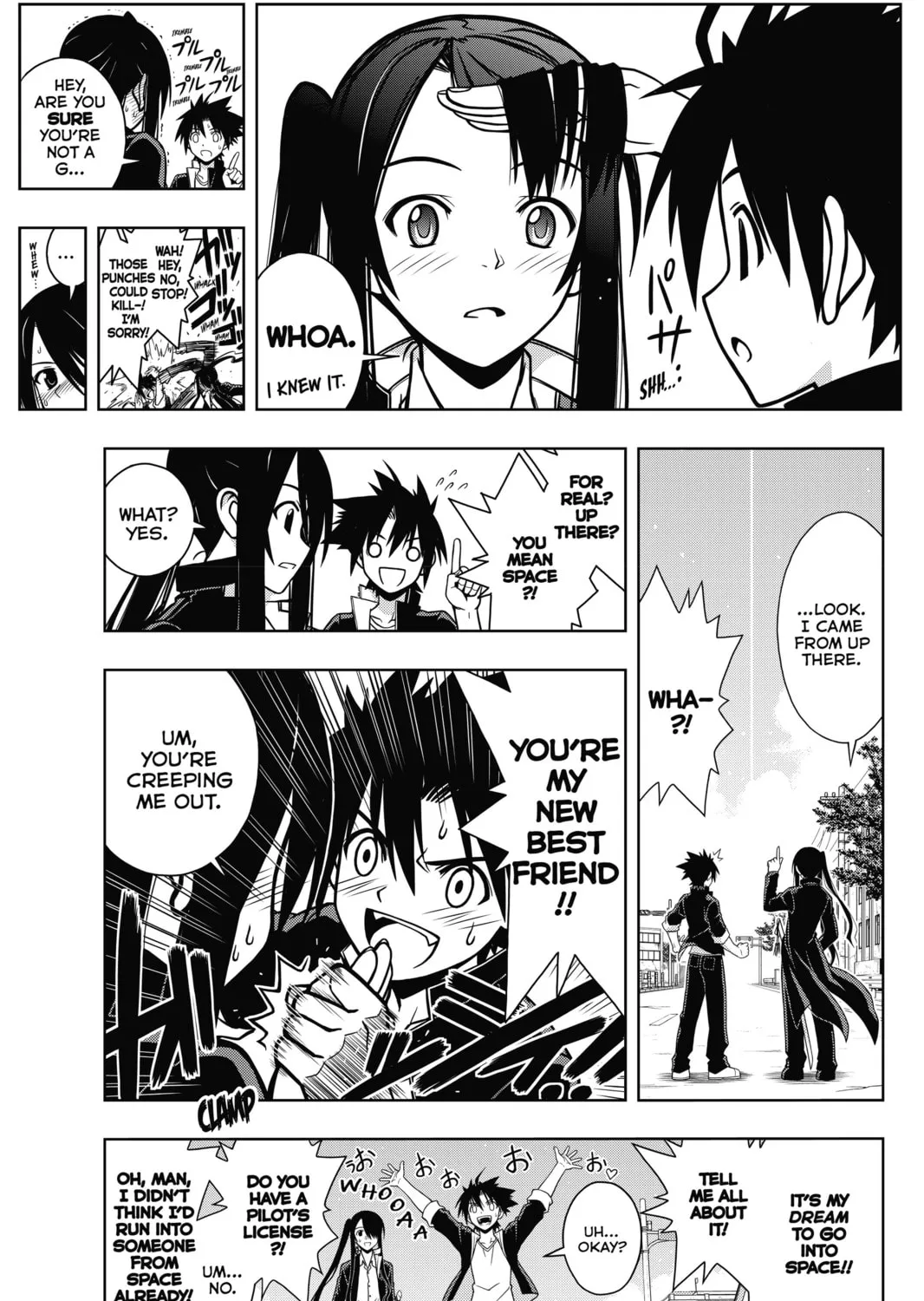 Read UQ HOLDER! chapter 3 image 20 on Lezhin