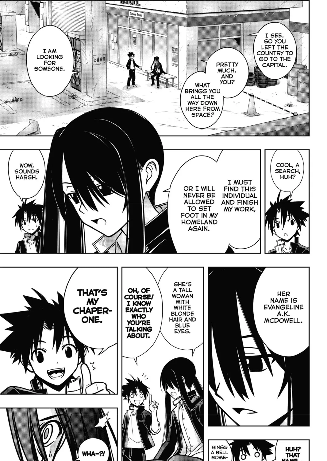 Read UQ HOLDER! chapter 3 image 24 on Lezhin