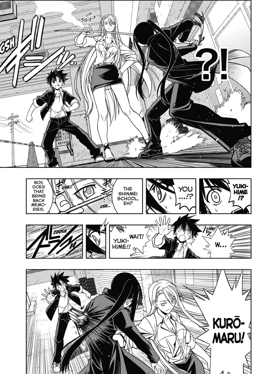 Read UQ HOLDER! chapter 3 image 32 on Lezhin