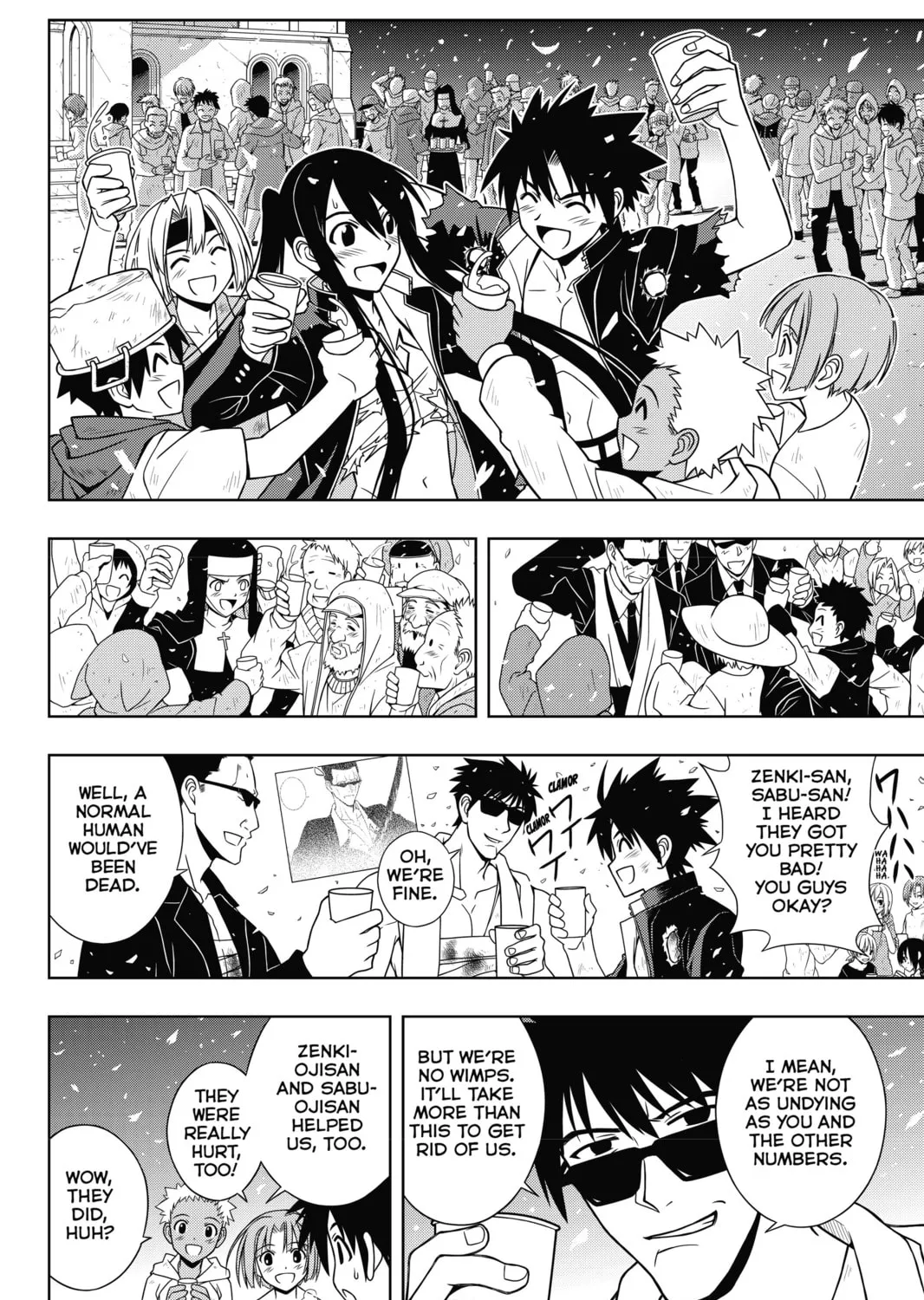 Read UQ HOLDER! chapter 30 image 12 on Lezhin