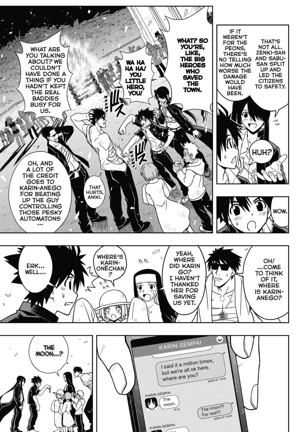 Read UQ HOLDER! chapter 30 image 14 on Lezhin