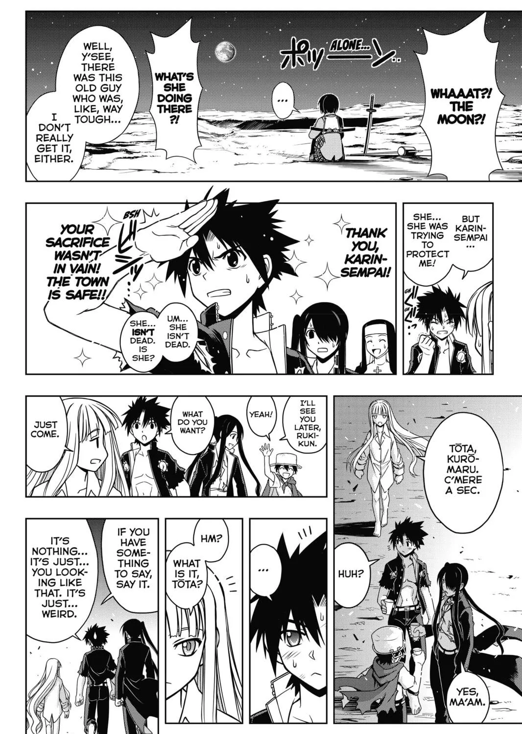 Read UQ HOLDER! chapter 30 image 16 on Lezhin
