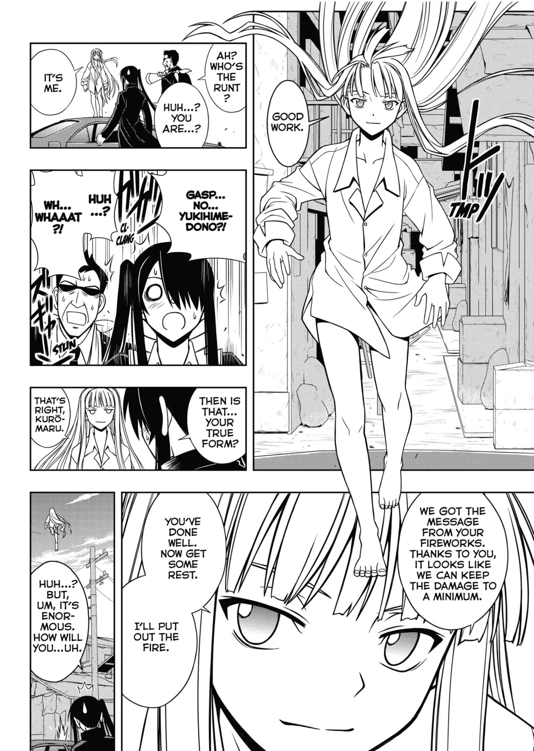 Read UQ HOLDER! chapter 30 image 2 on Lezhin