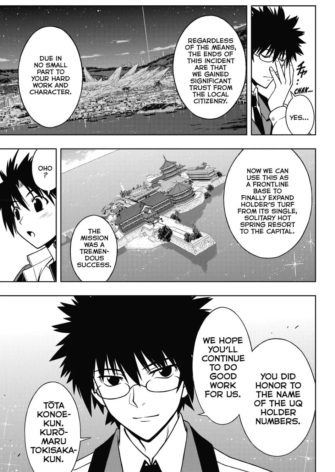 Read UQ HOLDER! chapter 30 image 22 on Lezhin