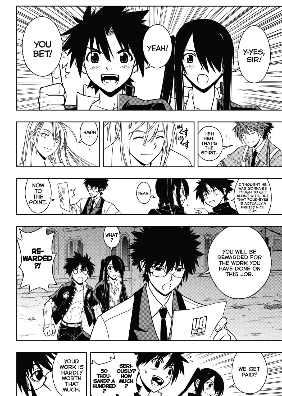 Read UQ HOLDER! chapter 30 image 24 on Lezhin