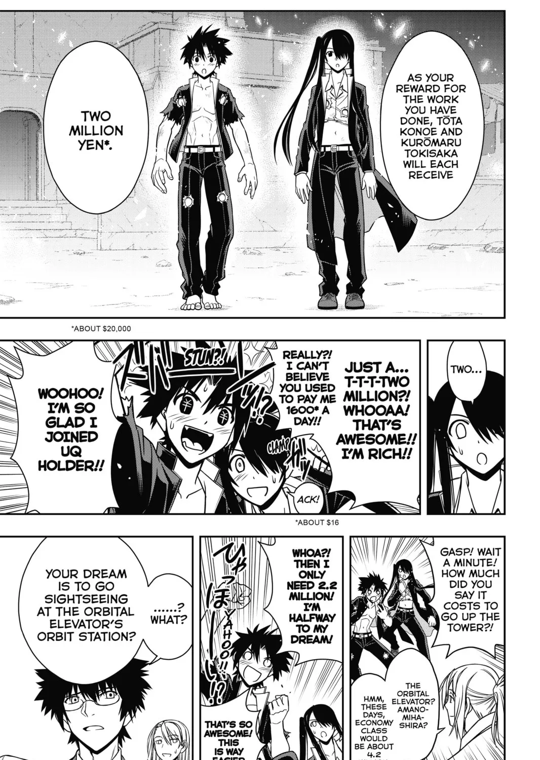 Read UQ HOLDER! chapter 30 image 26 on Lezhin