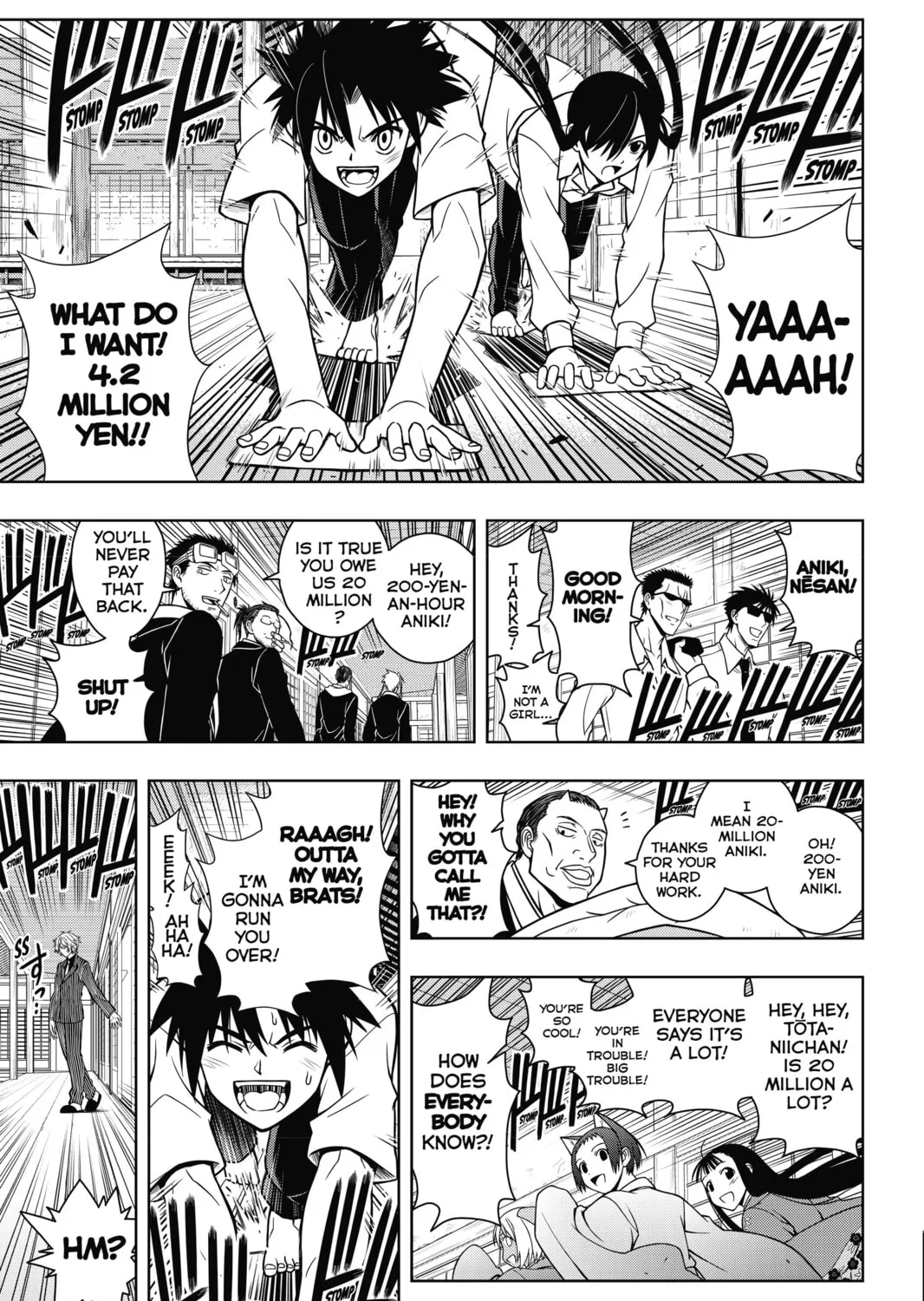 Read UQ HOLDER! chapter 31 image 12 on Lezhin
