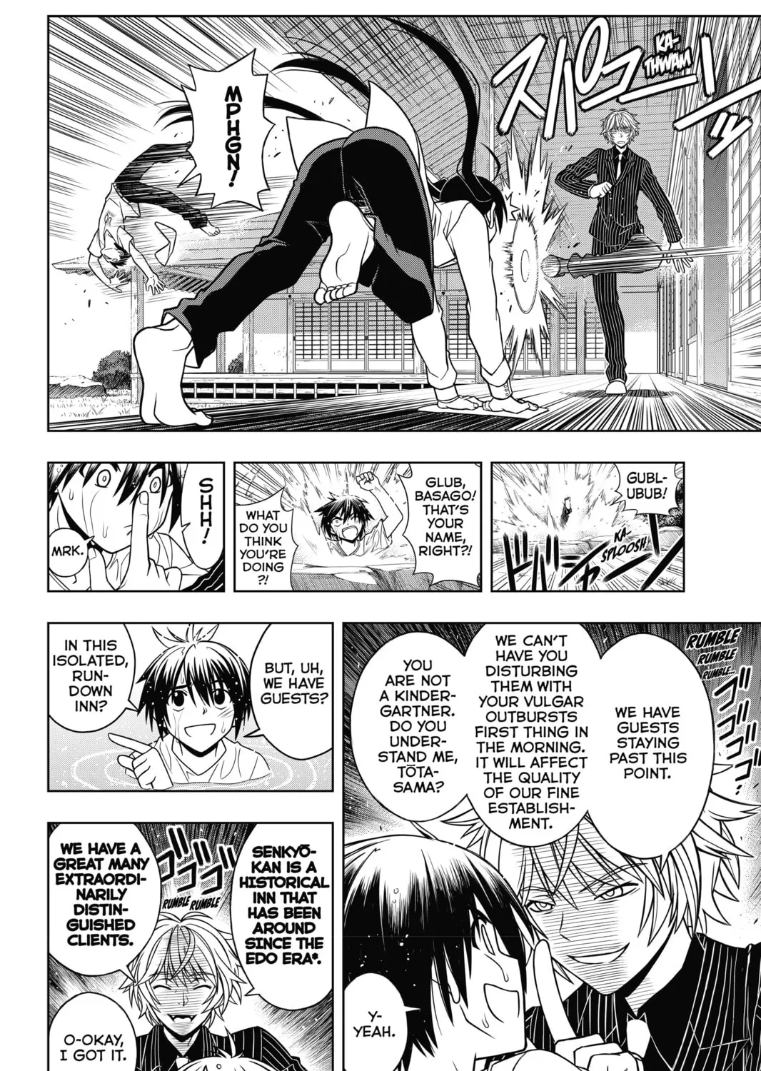 Read UQ HOLDER! chapter 31 image 14 on Lezhin