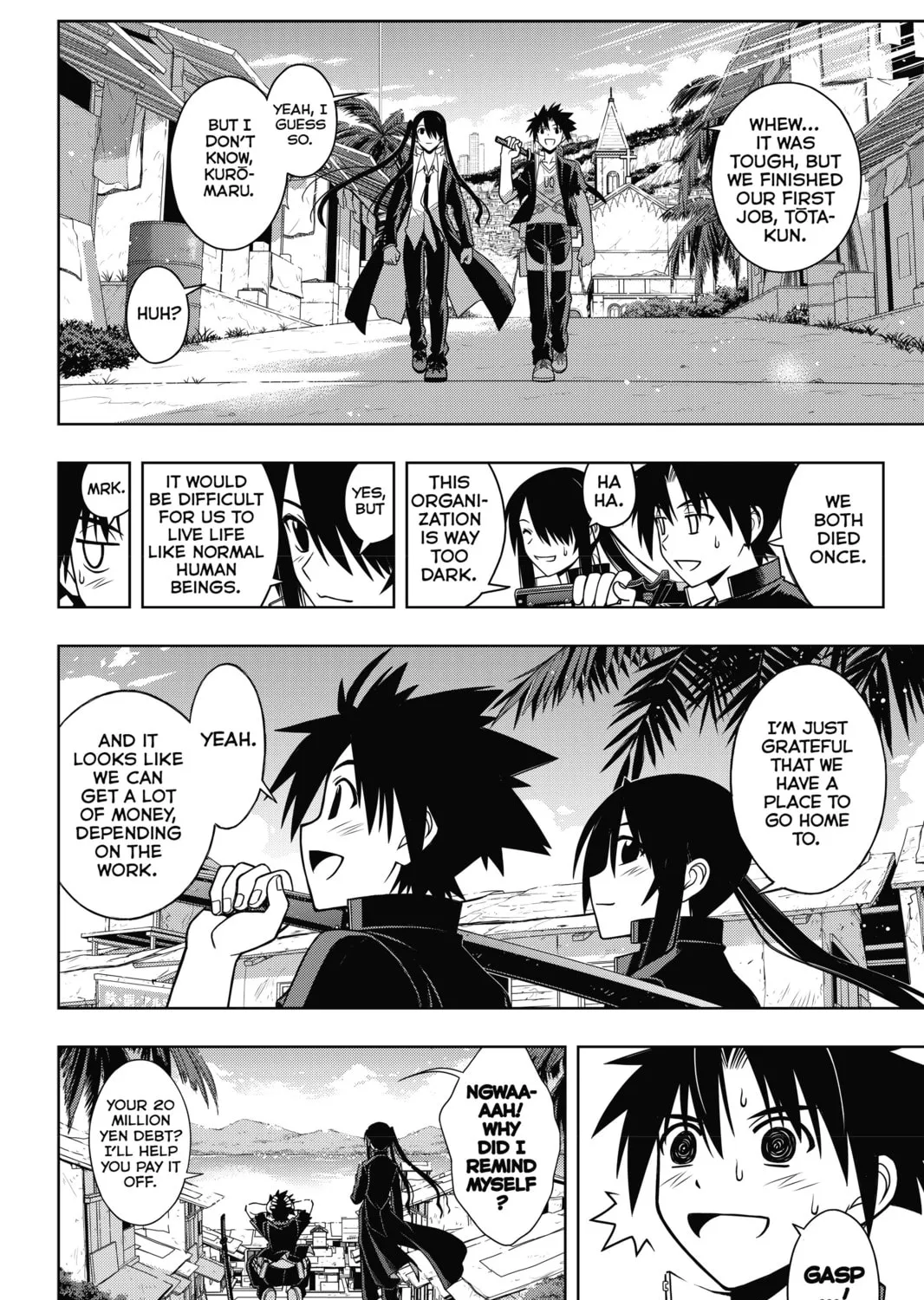 Read UQ HOLDER! chapter 31 image 2 on Lezhin