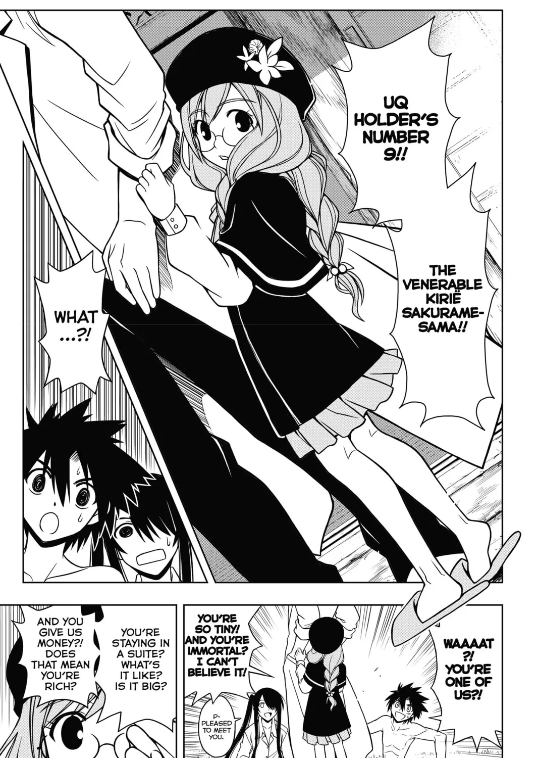 Read UQ HOLDER! chapter 31 image 20 on Lezhin