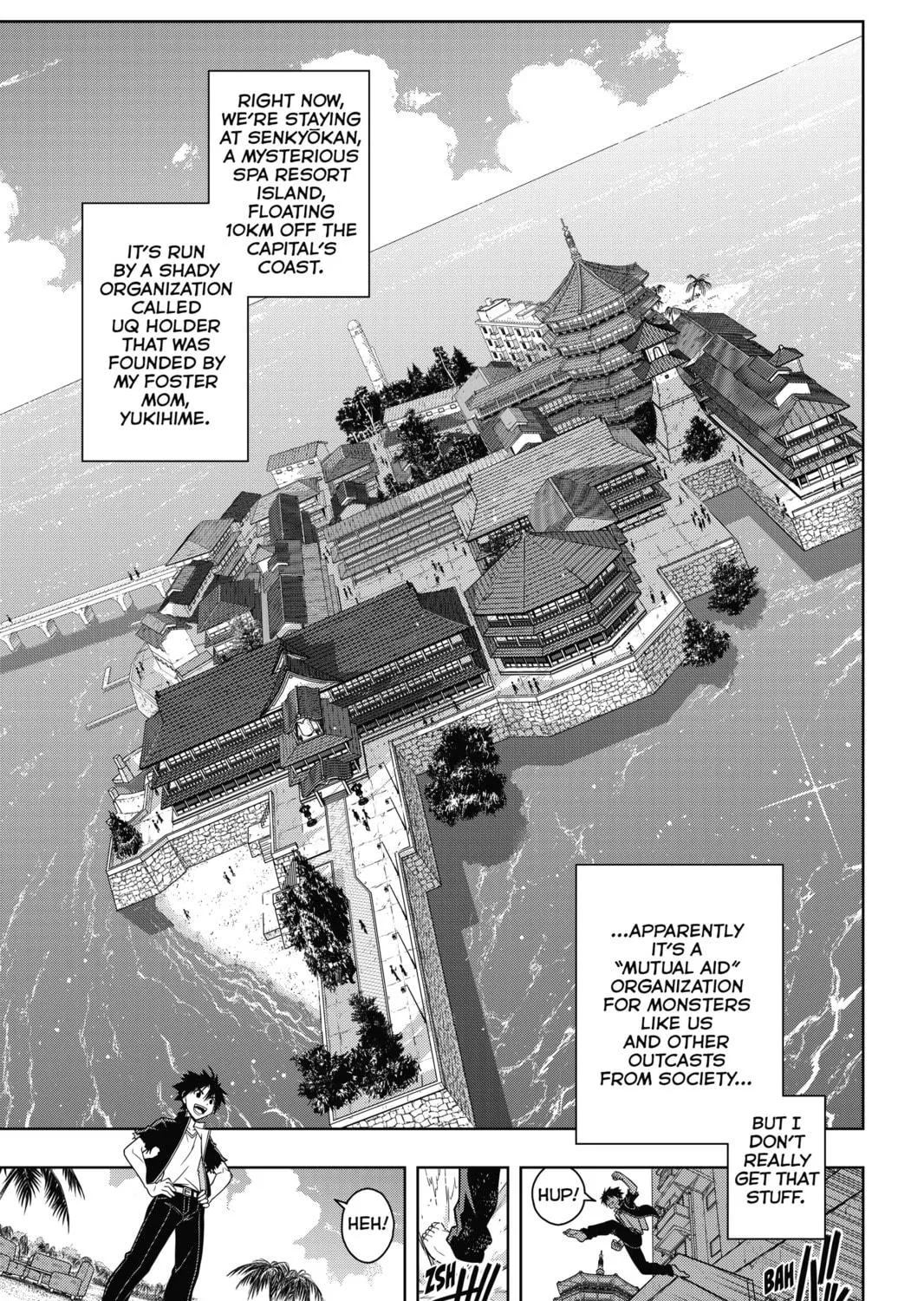Read UQ HOLDER! chapter 31 image 8 on Lezhin