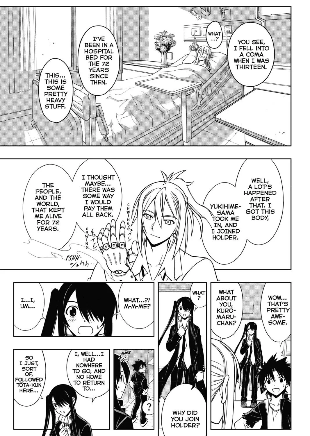 Read UQ HOLDER! chapter 32 image 10 on Lezhin
