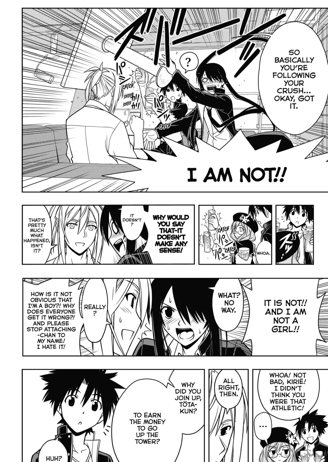Read UQ HOLDER! chapter 32 image 12 on Lezhin