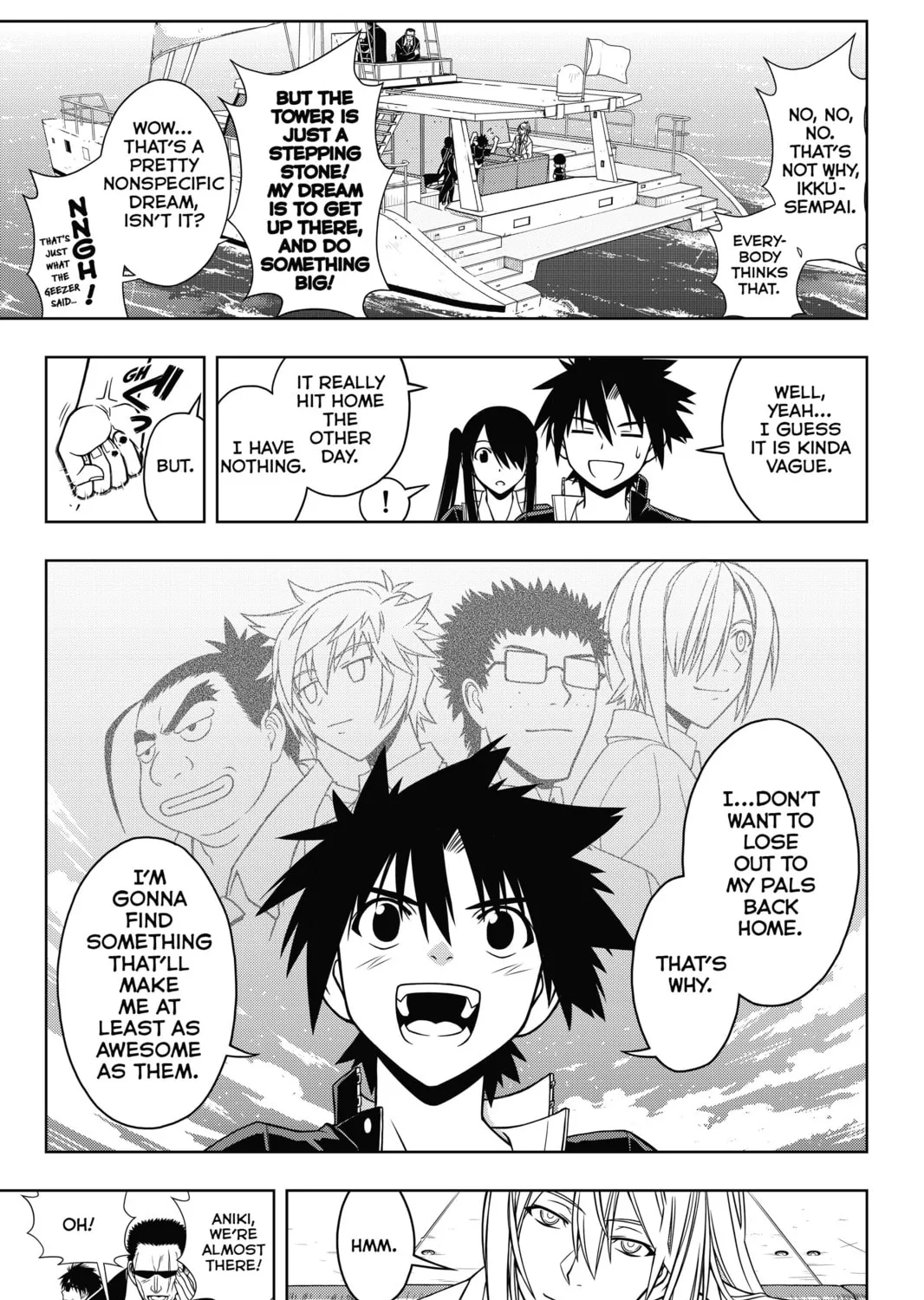 Read UQ HOLDER! chapter 32 image 14 on Lezhin